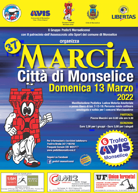 37ˆ Marcia Città di Monselice - Monselice